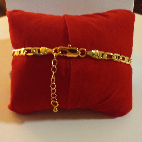 Virgen De Guadalupe/Virgin Mary Gold Filled /ZC Multicolor Pulsera Oro LAMINADO - Picture 2 of 7